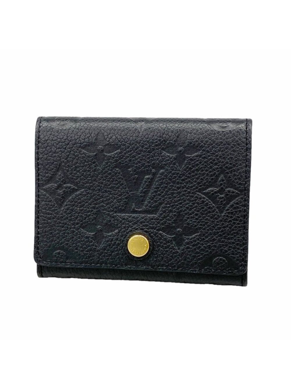 Louis Vuitton Business Card Case Monogram Empreinte Envelope Holder Noir